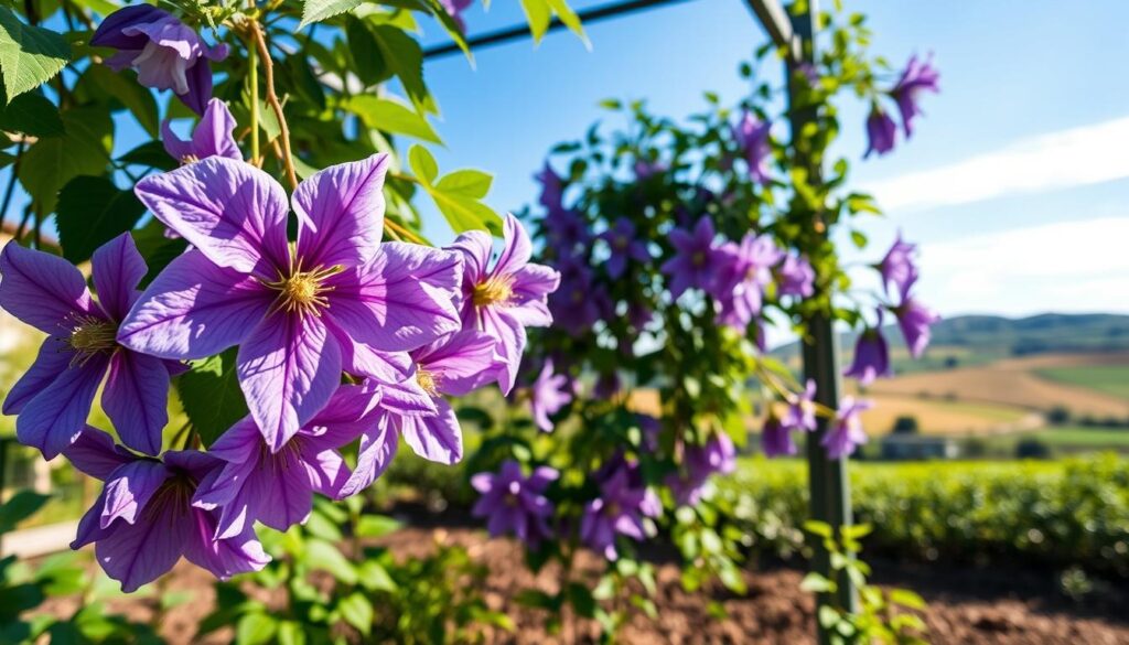 Clematis Standort