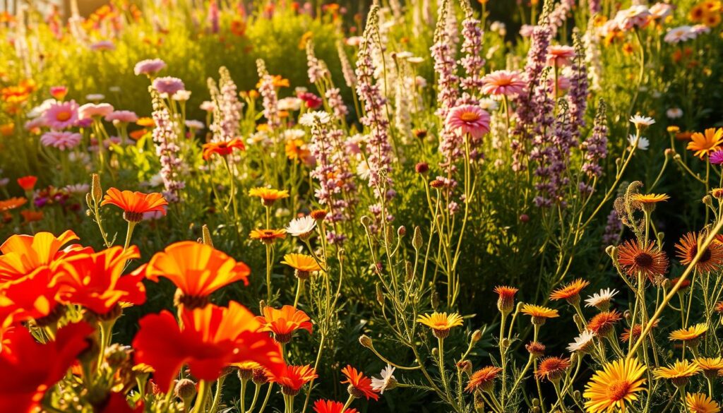 Farbenfrohe Blumen