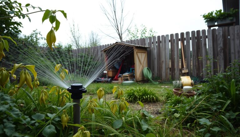 Fehler bei der Gartenbewässerung