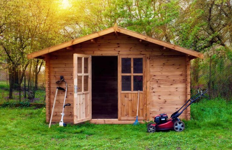 Gerätehaus für den Garten