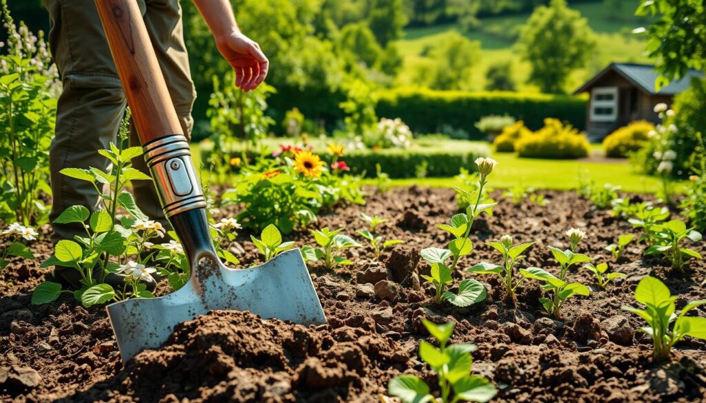 Hackentechniken in der Gartenarbeit