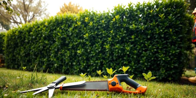 Hecke entfernen