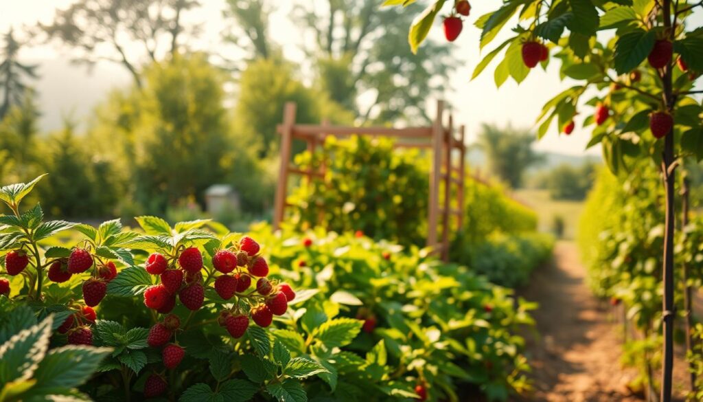 Himbeeren Standort