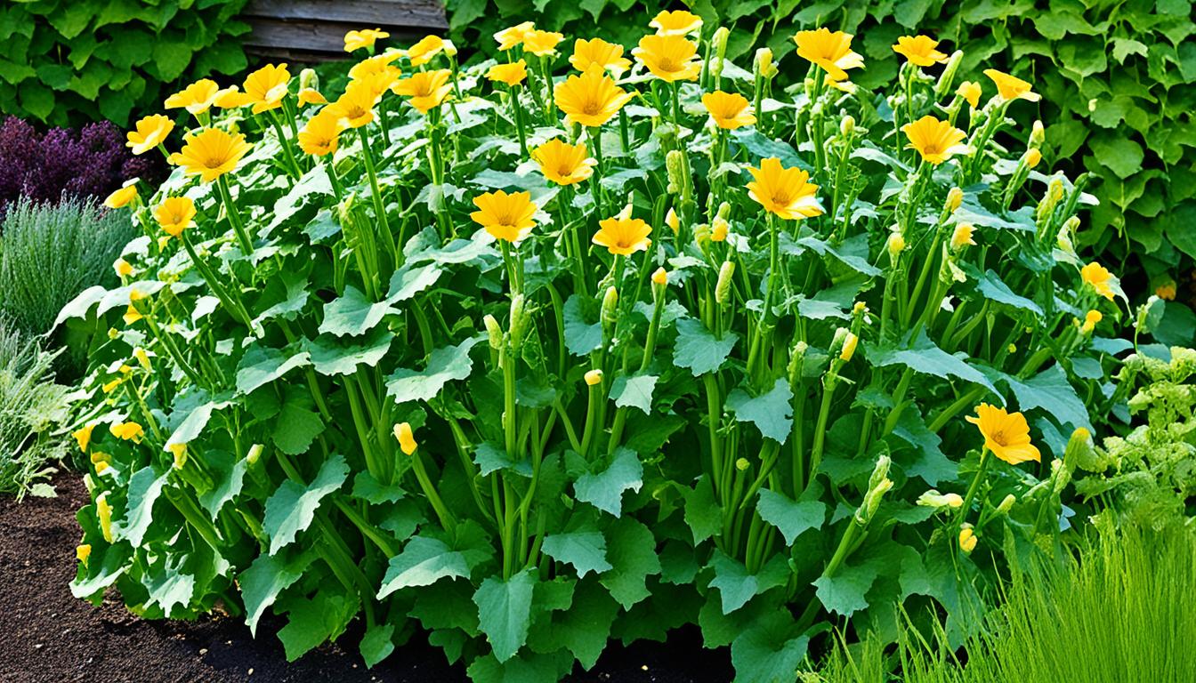 Zucchini im Garten anbauen und pflegen