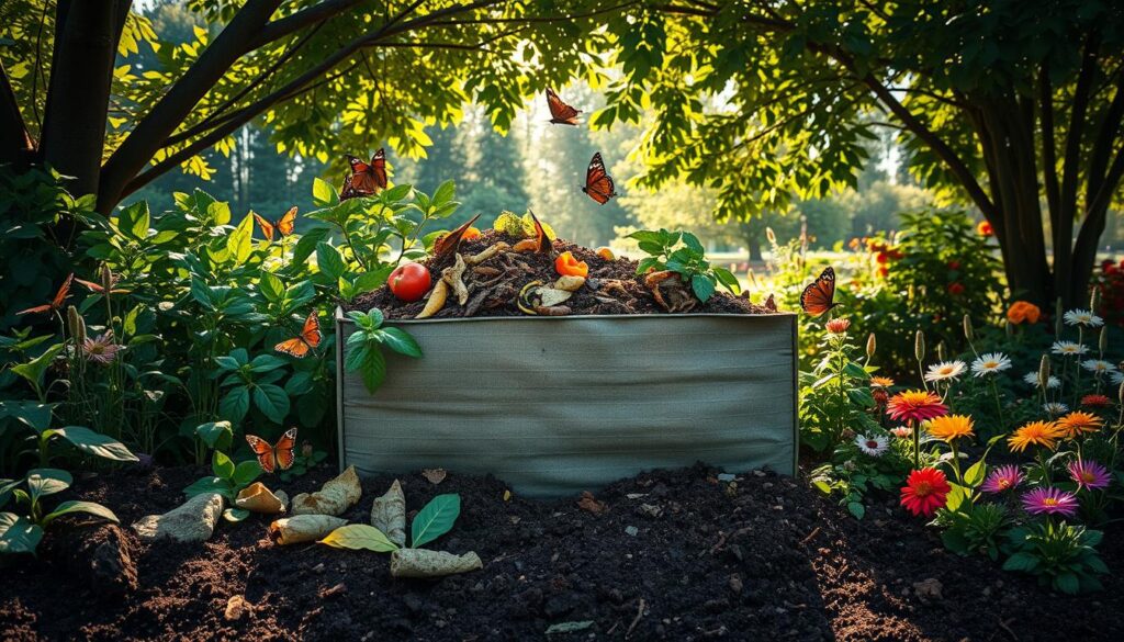 Kompostieren im Garten