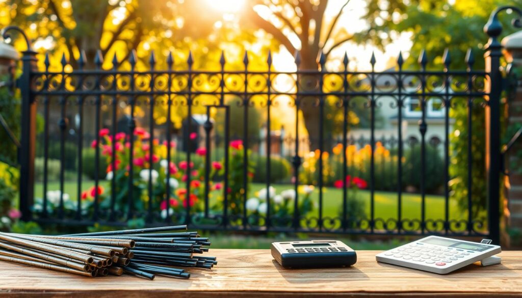 Kosteneffizienz von Schmiedzäunen