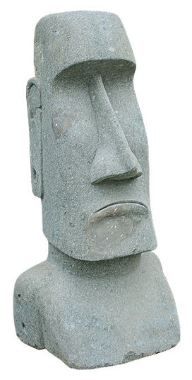 Moai-Kopf