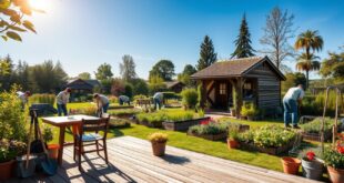 Monteurzimmer Gartenarbeiten