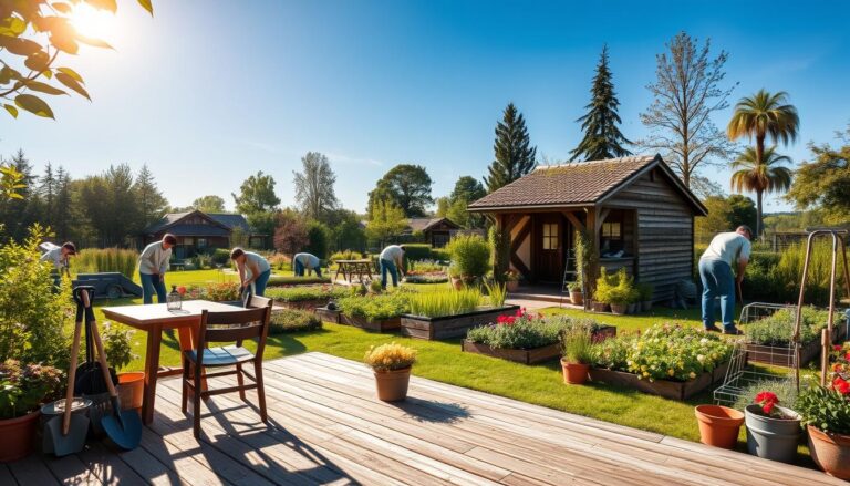 Monteurzimmer Gartenarbeiten