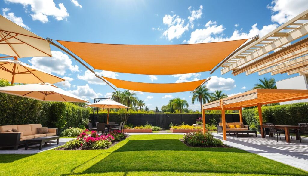 Sonnenschutz Garten Planung