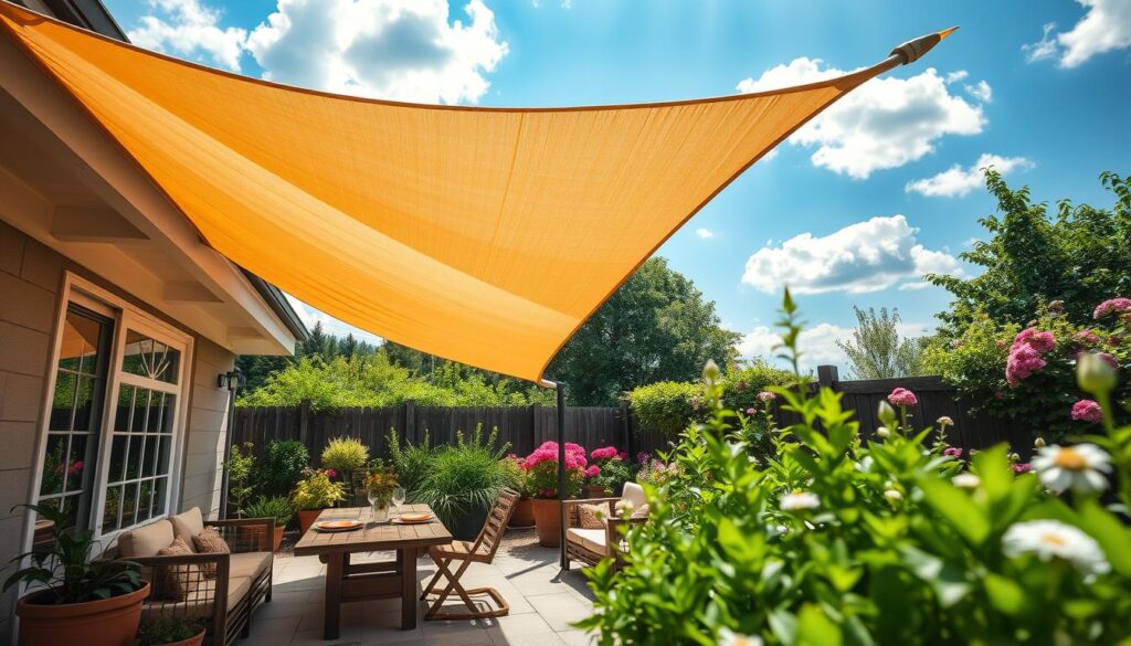 Sonnensegel Terrasse DIY-Anleitung