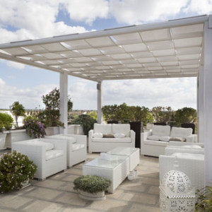 Terrasse-stoffdach