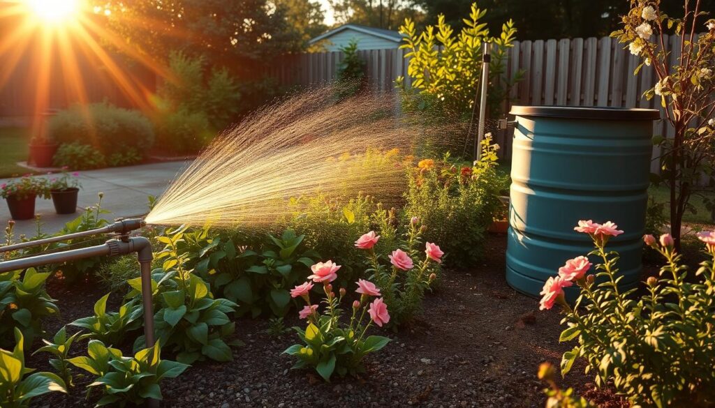 Wassersparen im Garten