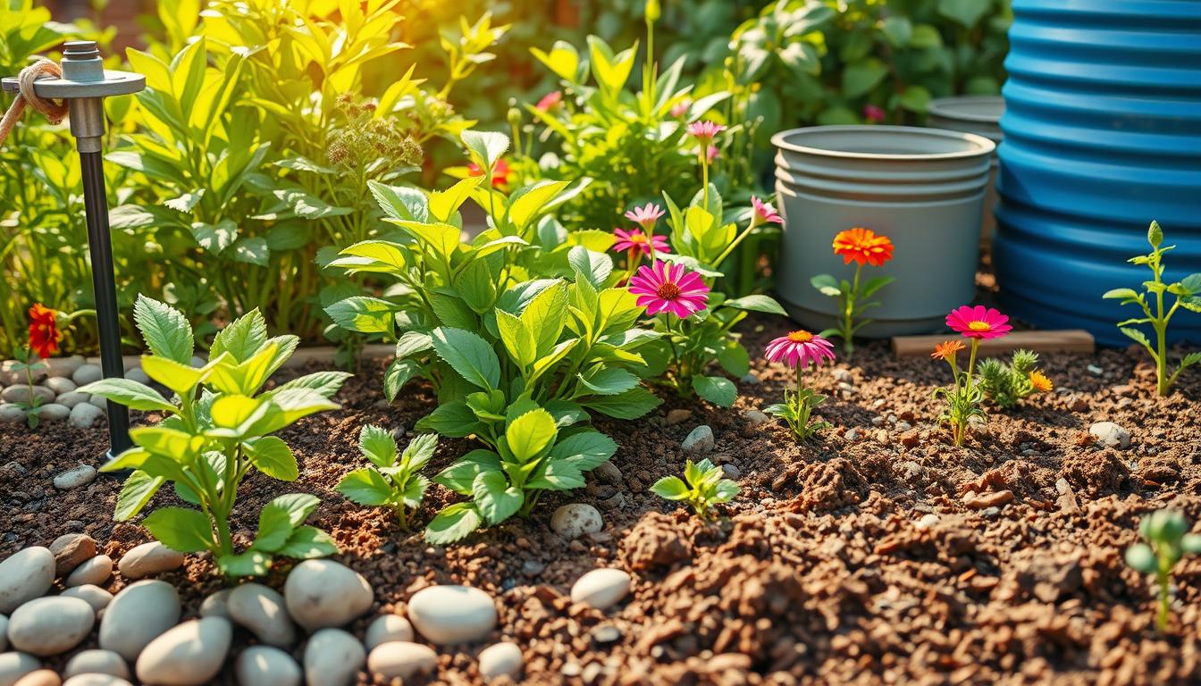Wassersparen im Garten