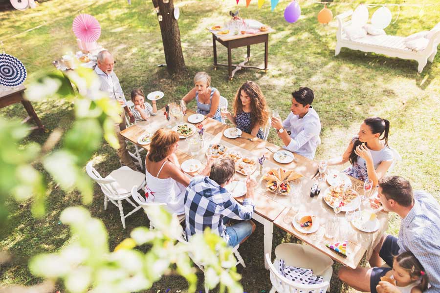 gartenparty-planung