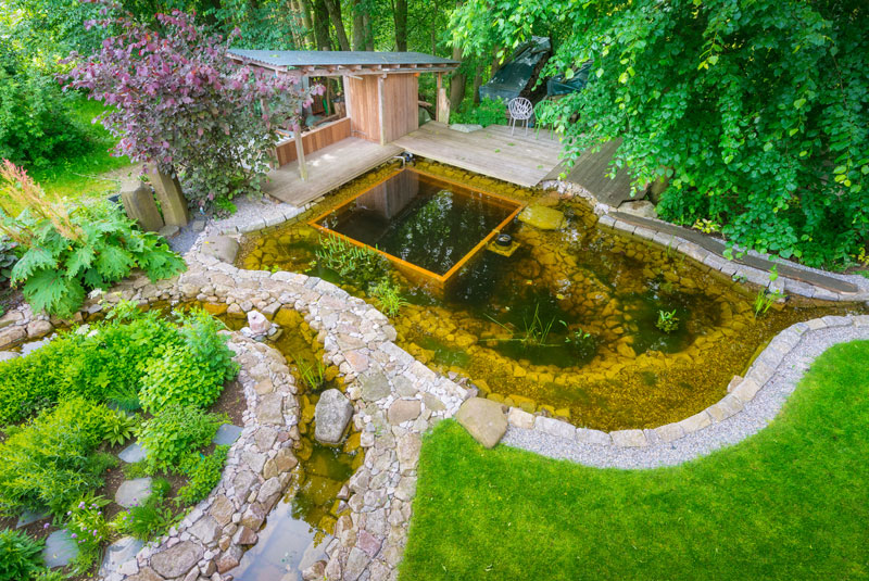 Gartenteich ausheben so klappt es! Garten Blog