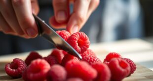 himbeeren schneiden