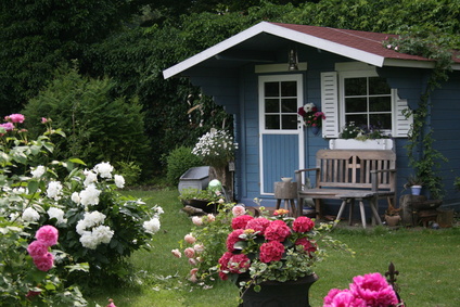 individuelles Gartenhaus