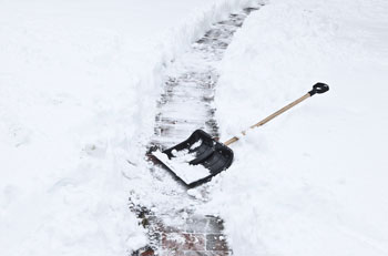 schnee-schaufeln