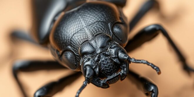 schwarze Käfer bestimmen