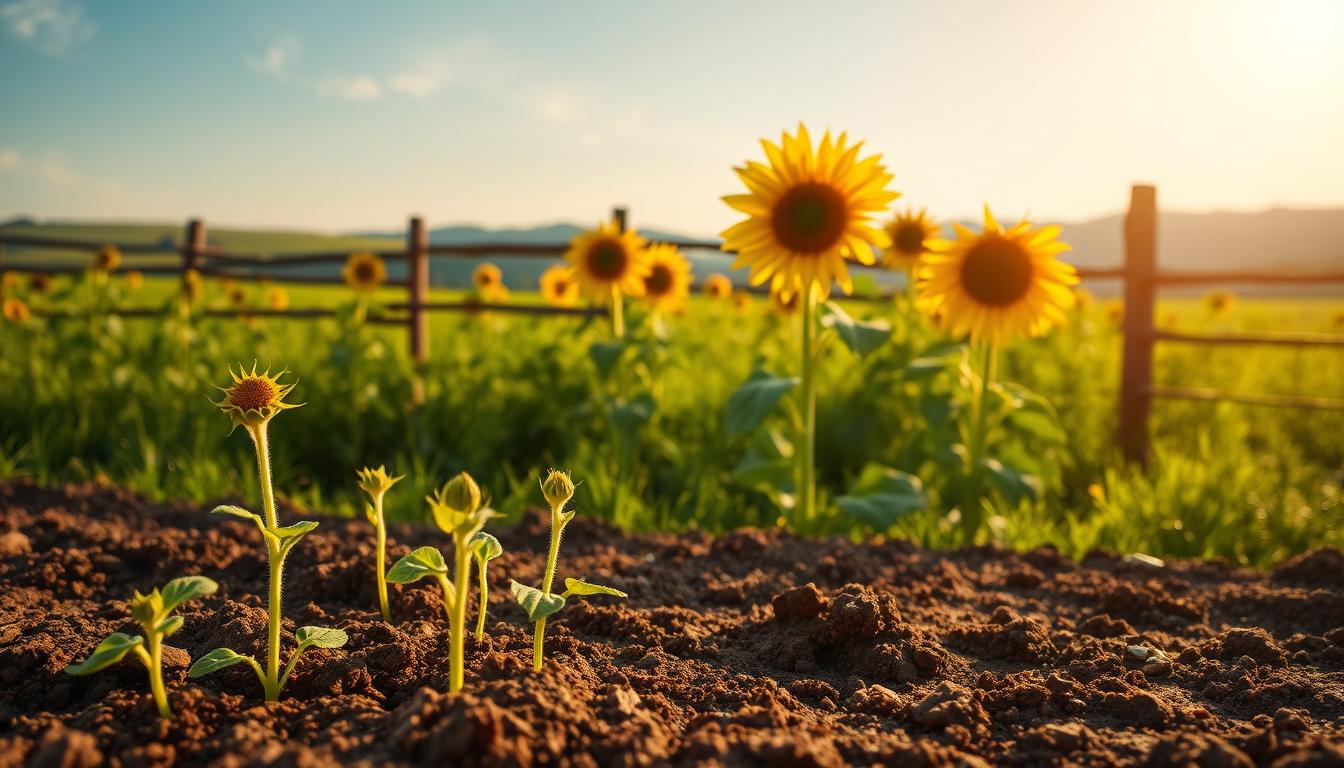 sonnenblumen säen