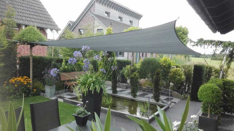 Das richtige Sonnensegel für den Garten finden Garten Blog