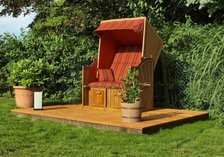 58+ Strandkorb Im Garten Dekorieren, Ein stück meer zu hause mit