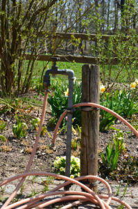 Wasserspender im Garten das Auslaufventil Garten Blog