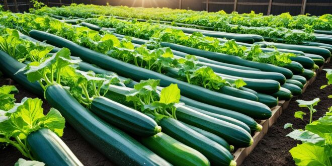 zucchini anbau